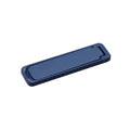 Ultra Thin Invisible Metal Folding Phone Holder Mini Back Sticker Portable Alloy Bracket Universal Desktop Mobile Phones Stand Qme Blue