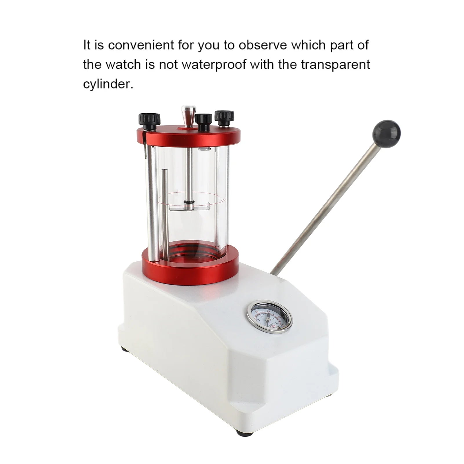 Watch Pressure Tester Watch Case Resistance Tester Watch Water Proof Tester Tool 2 Watches Case Resistance Pressure Test Machine Qme