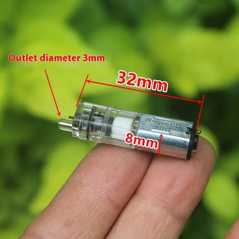 Transparent Mini 8mm M20 Air Oxygen Pressure Pump DC 3V-3.7V 120Kpa For Sphygmomanometer Monitor Aquarium Fish Tank Qme 1pcs