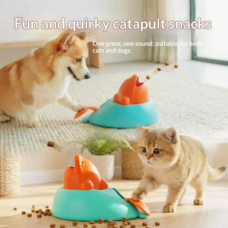 Dogs Cats Fun Feeding Machine Pet Training Toy Toys Interactive Dog Qme