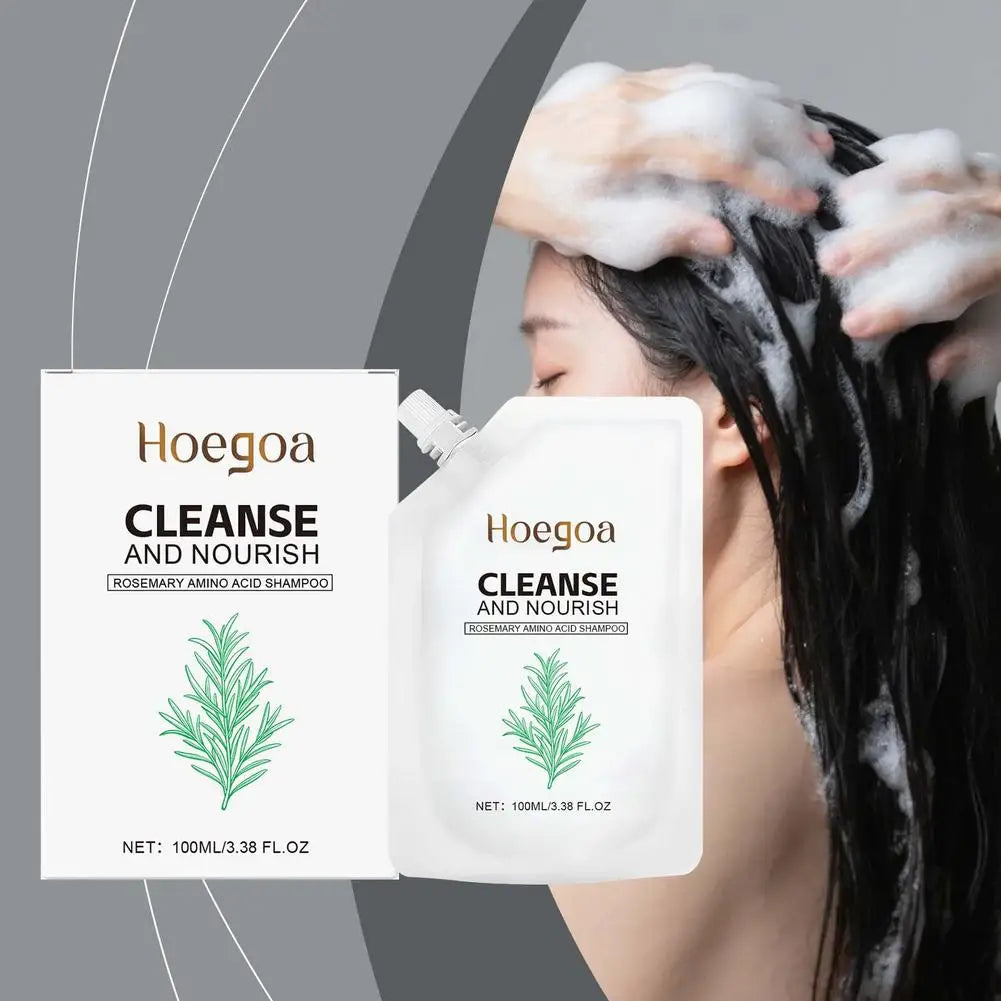 Rosemary Hair Shampoo Deep Nourishing Repair Split Ends Soothing Qme