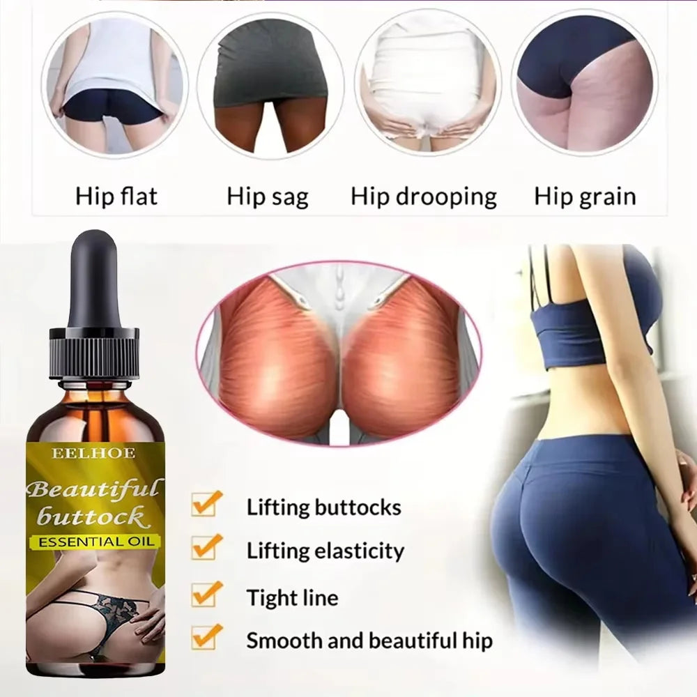 Buttock Enlargement Cream Butt Lift Up Firming Essential Oil Big Ass Enhance Hip Growth Tighten Shaping Sexy Body Care For Women Qme