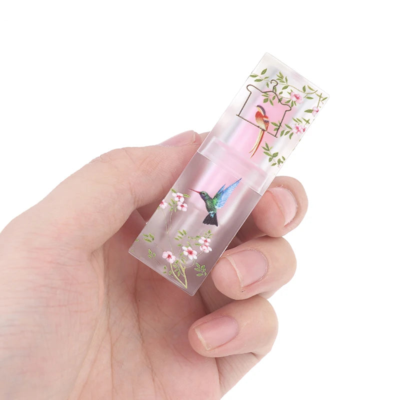 Small Square Lipstick Tube Empty Container Lip Balm Makeup Fresh Qme