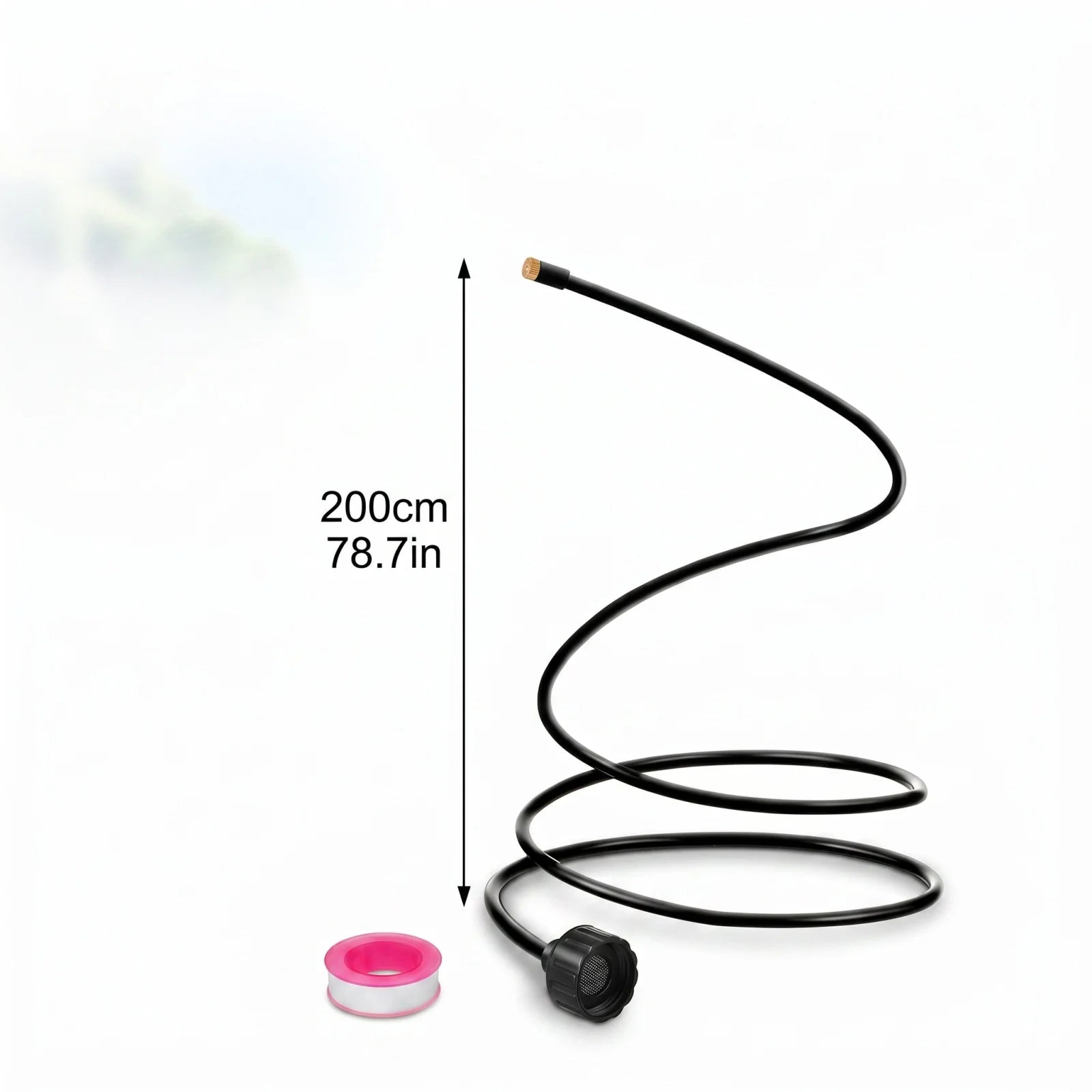 Multifunction Hose Sprayer for Patio Garden Backyard Pool and Chicken Coop Foldable Wear-resistant Hose Qme