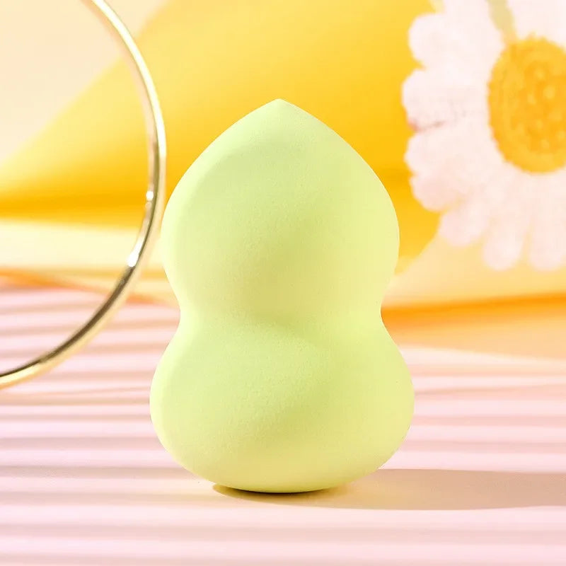 Peach Water Drop Gourd Makeup Sponge Professional Cosmetic Puff for Foundation Concealer Cream Make Up Blender Soft Sponge Qme Gourd-Jasmine