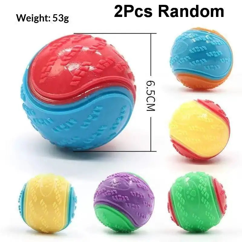 Dog Interactive Supplies Chew Pet Toy Durable Crew Ball Grinding Qme A