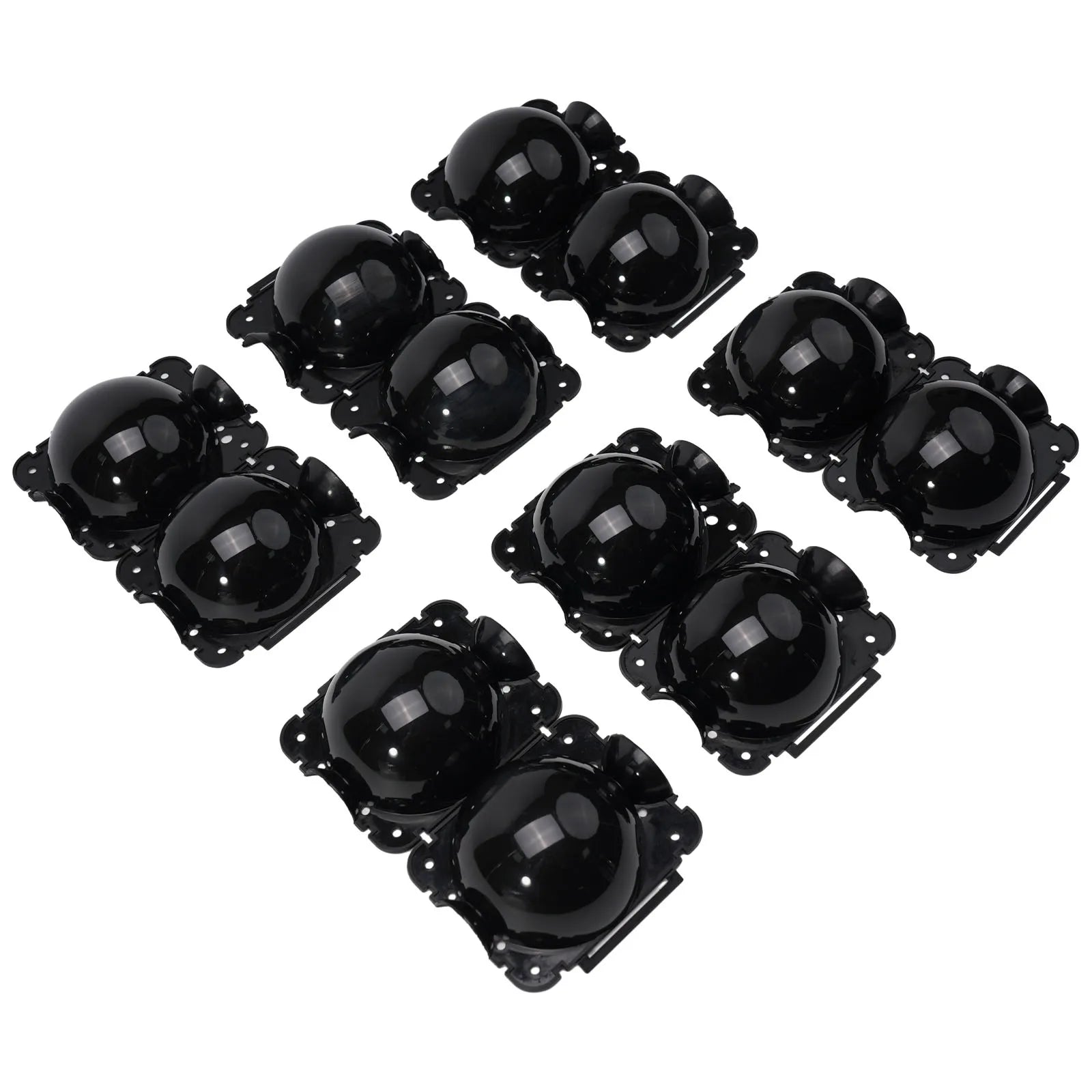 6PCS Plant Rooting Boxes Root Device Pressure Propagation Ball Box For Plants Grafting Growing Plant Care Products Accessories Qme BlackM - 8 cm