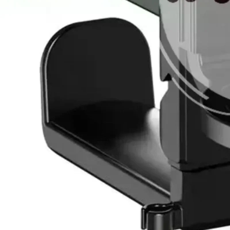 2-in-1 Desktop Cup Holder Headphone Stand Made Sturdy ABS Material Qme