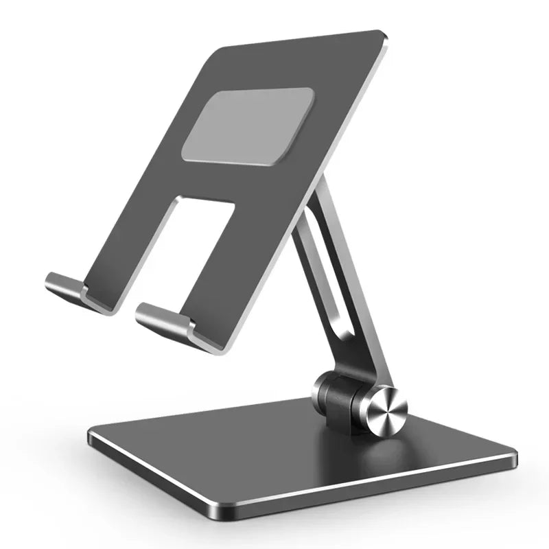 Metal Desk Mobile Phone Holder Stand for IPhone IPad Xiaomi Adjustable Desktop Tablet Holder Universal Table Cell Phone Stand Qme