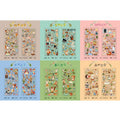 8 Sheets Cute Pets Theme PET Die-Cut Stickers for DIY Scrapbooking Guitar Phone Case Notebook Decoration Qme A