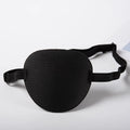 Pirate Eye Patch Black Single Eyepatch Unisex One Washable Adjustable Qme Black