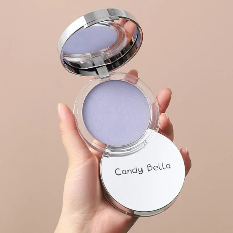 Lavender Makeup Powder Oil Control Setting Powder for Smooth and Even Complexion Matte Effect Soft Finishing Powder Cosmetics Qme