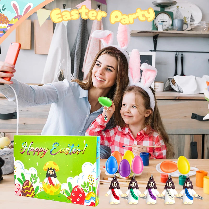 18 Pcs Jesus Toys Mini Little Jesus Figurine To Hide And Seek Religious Sunday School Gifts For Kids Girls Boys Party Favors Qme