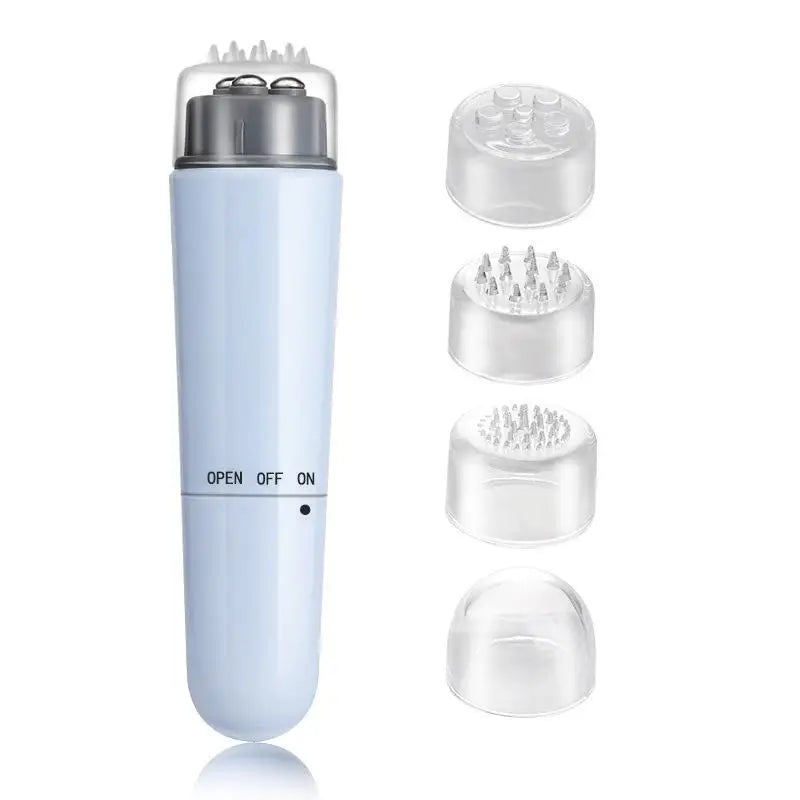 1 Electric Facial Massager Relax Eye Dark Circles Micro Vibration Qme Blue