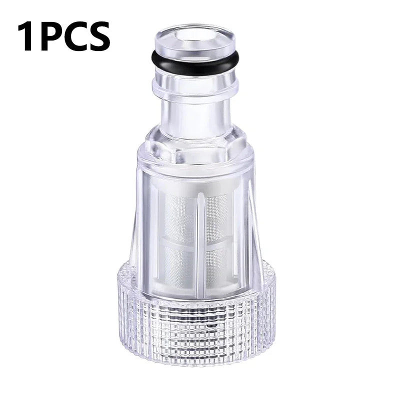 3/4" High Pressure Washer Water Filter Connector Replacement Tool Water Pump Inlet Hose Garden Accessories for Garden Adapter Qme 1pc