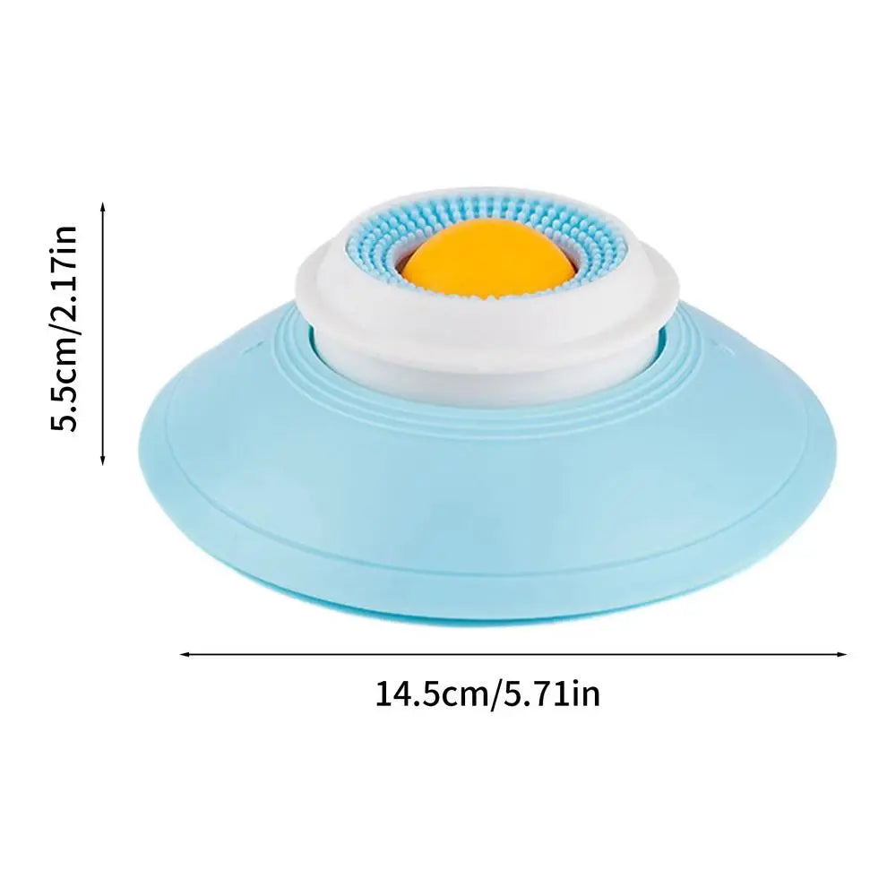Pet Lick Mat Yogurt Licking Plate Slow Feeder For Dogs & Cats - Interactive Snack Bowl, Promotes Dental Health, Pet Licking Mats Qme Yellow