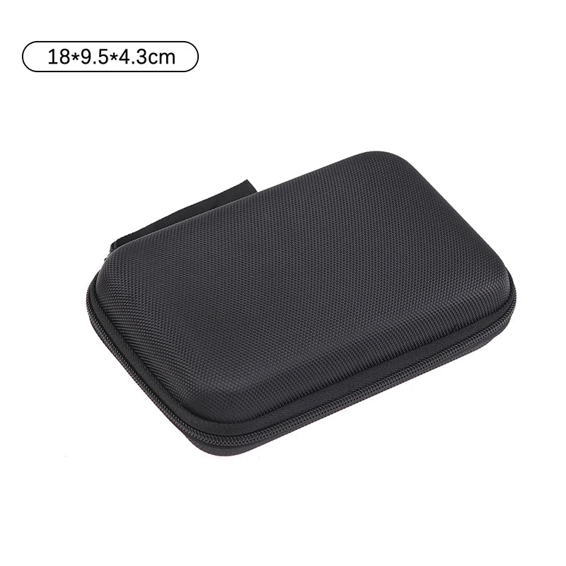 Storage Toolbag EVA Waterproof Hard Case Tool Box Mesh Pocket Qme 18x9x4cm