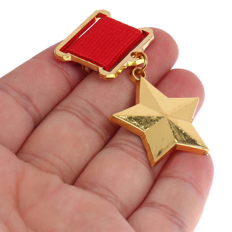 Russia USSR Badge Lapel Pins Metal Medal Souvenir Collection CCCP Qme one size
