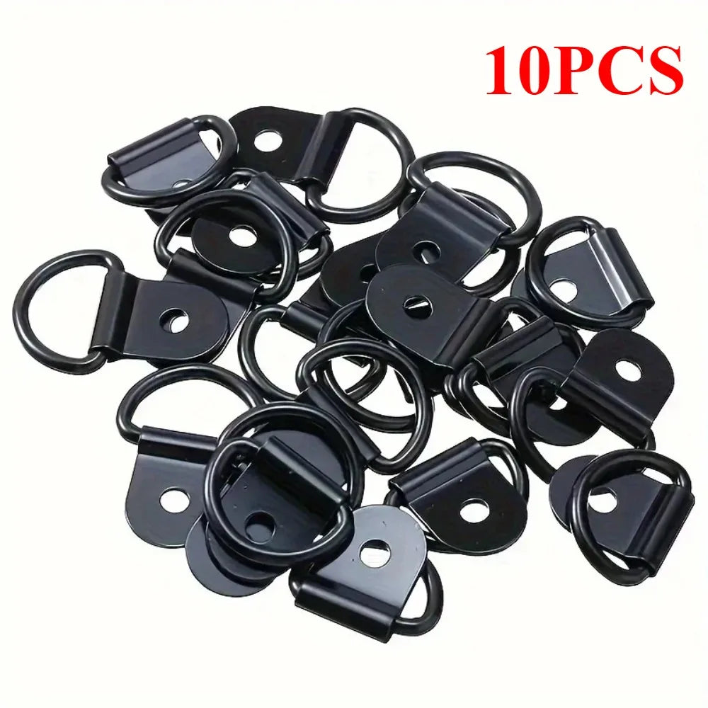 D Rings Tie Down Anchors Ring Pull Hook Stainless Steel Lashing Load Qme