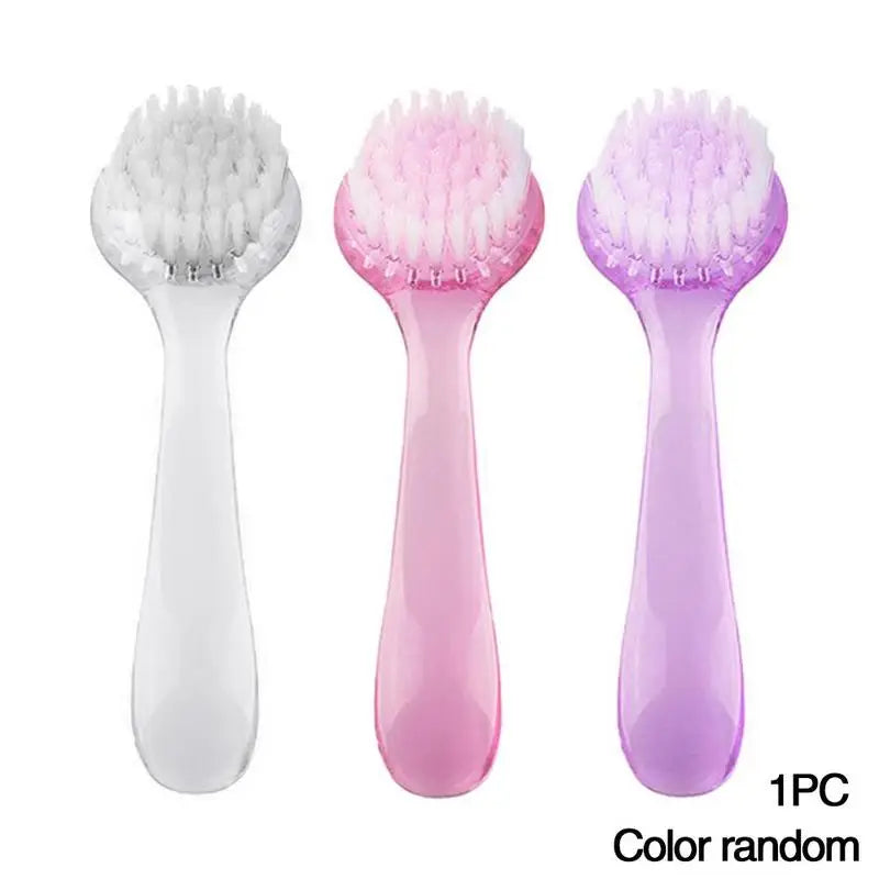 Soft Nail Brush Dust Cleaning Fingernails Handle Fingernail Manicure Qme 1PC