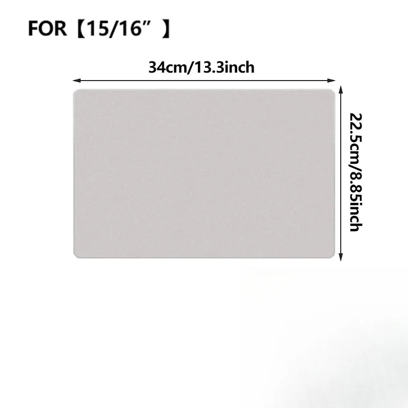 Dustproof Keyboard cloth For Apple Macbook Pro 13 Inch M1 M2 Pro 13 15 16 Inch Screen Cleaning Blanket Cloth Protection Film Qme 15 16 Inch