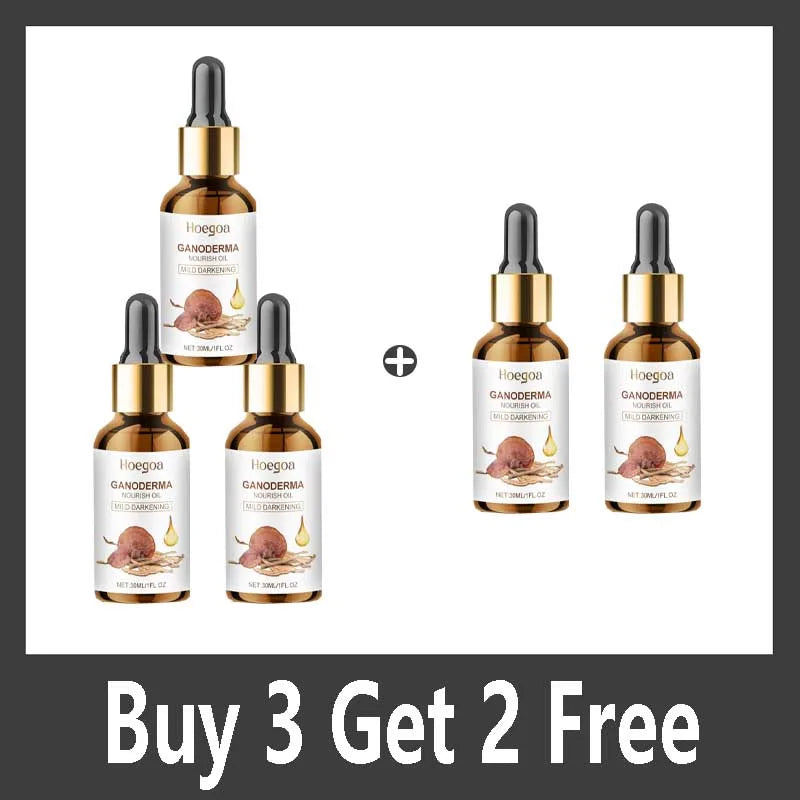Natural antigen serum: Recover dark hair within 7 days and prevent 98% gray hair appearance - Plant extract Qme Buy 3 get 2 free