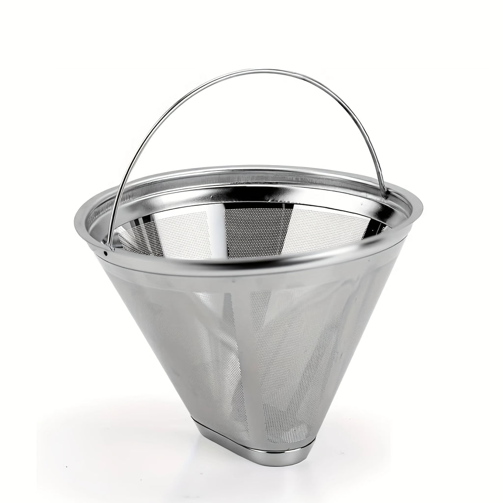 Reusable Coffee Filter Cuisinart Maker 304 Stainless Steel Replaceme Qme 1pcs