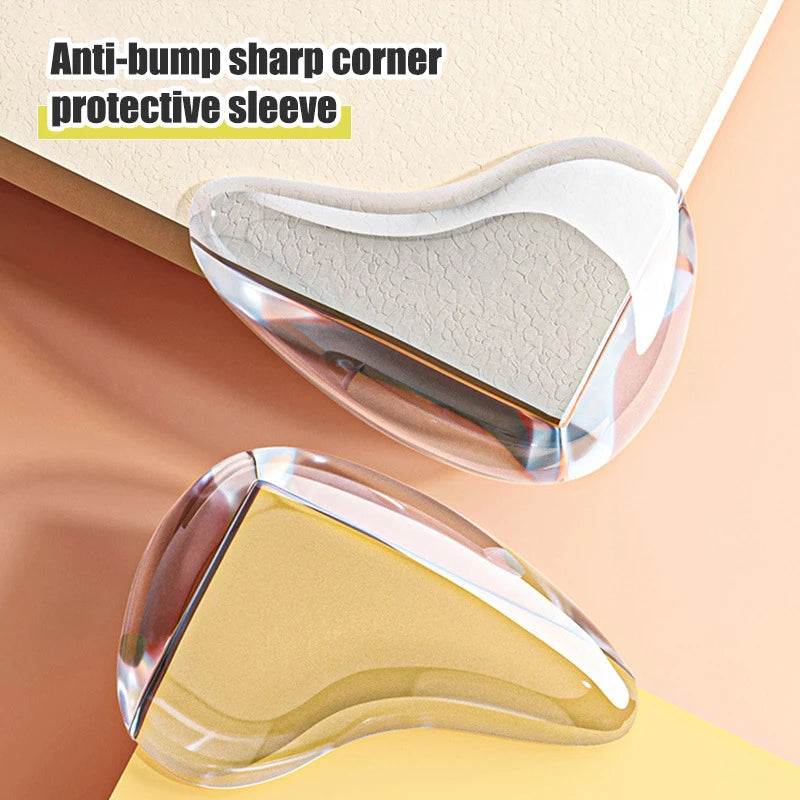 10PCS Clear Anti-collision Coffee Table Furniture Corner Protectors Children's Soft Corner Sheathing Living Room Home Decor Qme