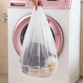 5-pack Laundry Bag Household Sweater Washing Large Underwear Qme WHITE
