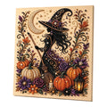 DIY Halloween Framed Diamond Art Pearl Painting Kit 7.87x7.87inch Pearl Diamond Dots Gem Art Craft Pearl Diamond Dots Painting Qme C
