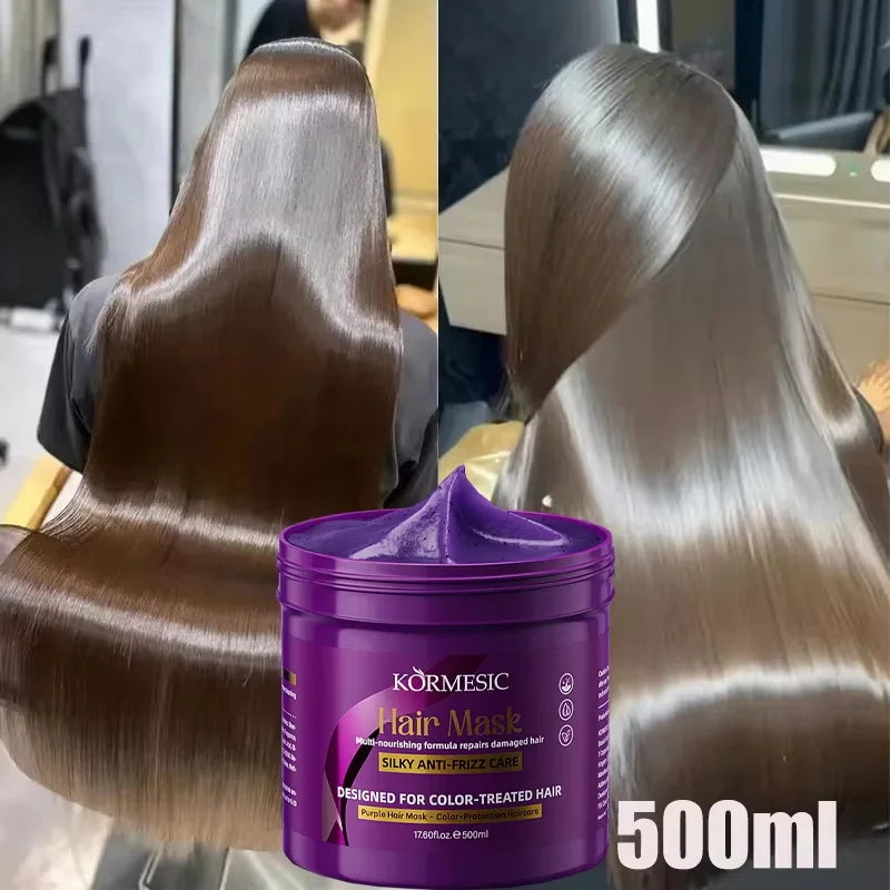 Magical Keratin Hair Mask 5 Seconds Repair Damaged Frizzy Hair Soft Smooth Shiny Nutrition Deep Moisturize Nourishing Hair Care Qme 1 box