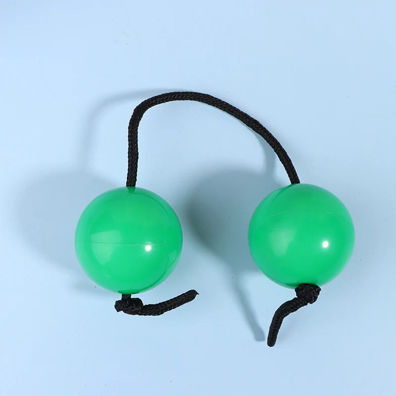 Kashaka Rhythmic Balls Kid Adults Beginners Portable Fingertip Shaker Qme Green