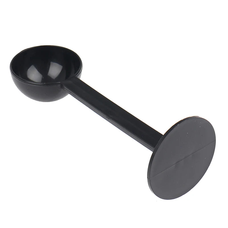 1Pc Tamping Scoop 2 in 1 for Coffee Powder Coffeeware Measuring Tamper Spoon Plastic. Qme