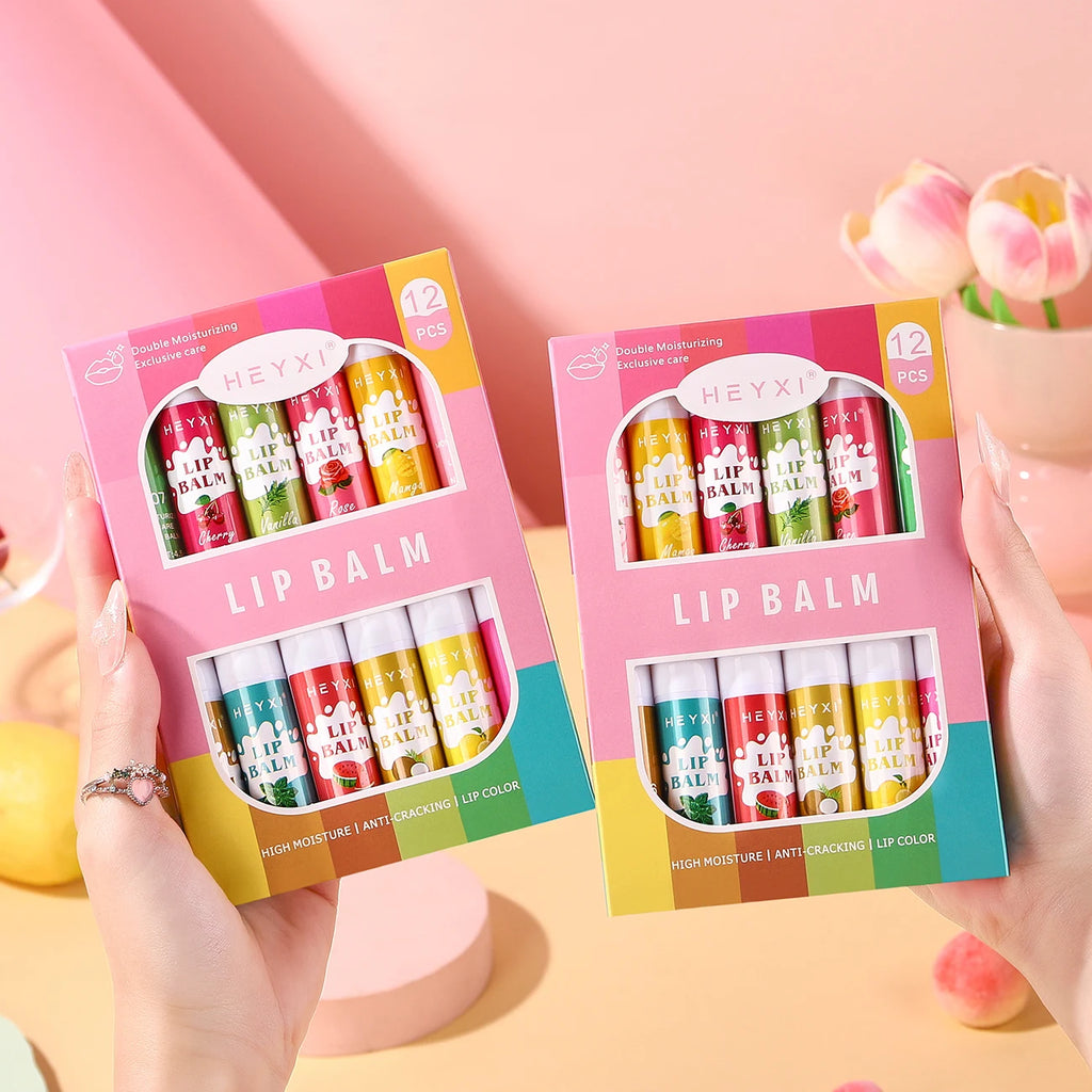 Lipstick Fruity Nourishing Lip Care 24-Hour Long-term Moisturizing Qme