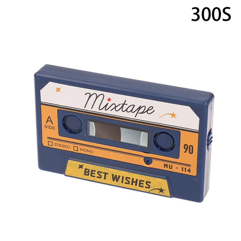 Creative Plastic Voice Recording Cassette Tape 60/300 Seconds Voice Recorder Greeting Card Small gifts Qme style 20