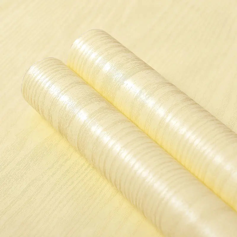 40CM X 3M Furniture Renovation Stickers Self-adhesive Wood Grain Stickers Wallpaper Cabinets Wooden Doors Tabletops Waterproof Qme MHMW 40cm x 3m