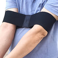 Improve your golf swing with this black posture correction - the ultimate outdoor sports training! Qme black
