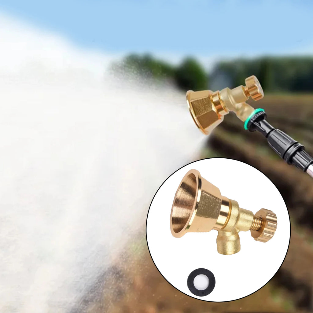 Agricultural Atomization Adjustable Sprayer Nozzle Aluminum Multiple Modes Sprayer Nozzle Easy To Install Qme