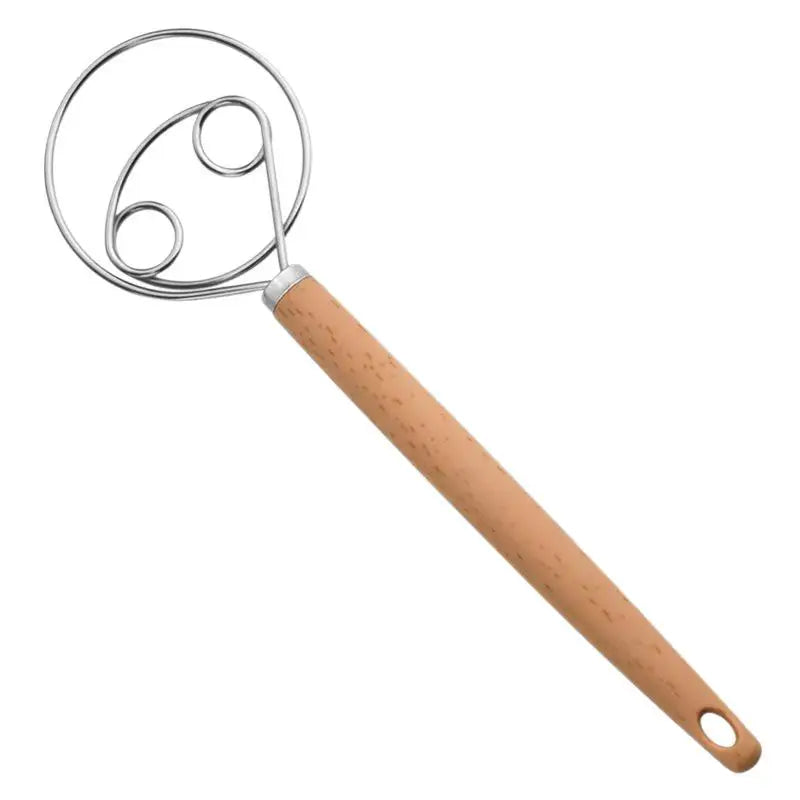 Dough Whisk Sourdough Baking Tools Bread Batter Cake Stainless Steel Qme 1pcs