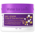Bee Venom Body Massage Cream with Ginger, Aloe Vera and Coffee Extracts for Firming, Lifting and Improving Skin, a Moisturizing Formula Suitable for All Skin Types Qme 1Pcs 100g