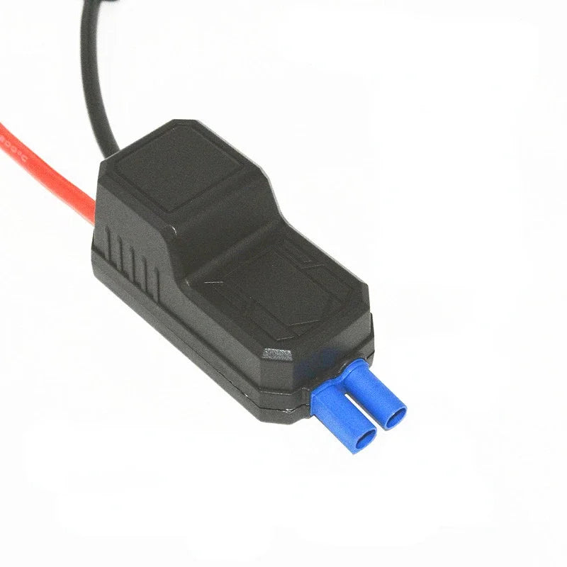 12V 200A Intelligent Booster Cable Smart EC5 Connector Car Truck Emergency Jump Starter Alligator Clamps Clip Qme