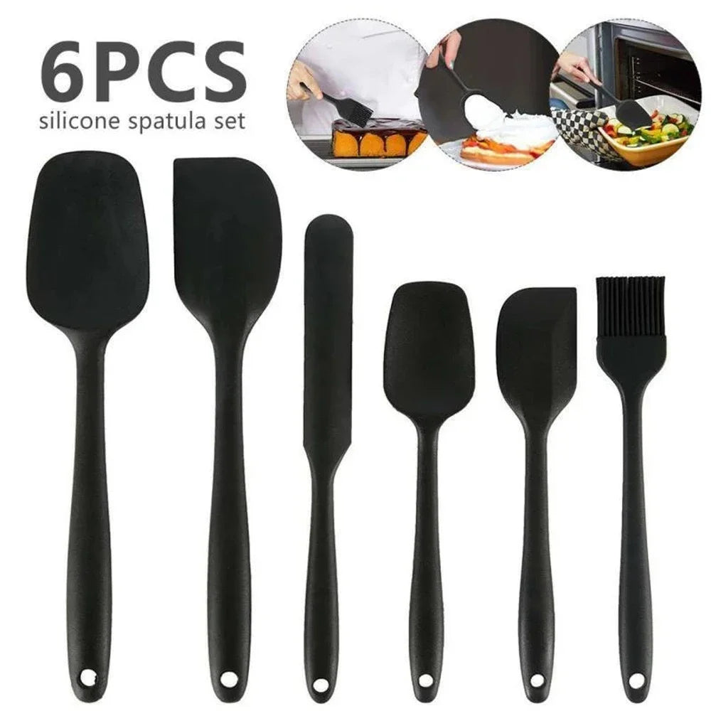Silicone Spatula Food Grade Non Stick Heat Resistant Spatulas Turner Qme