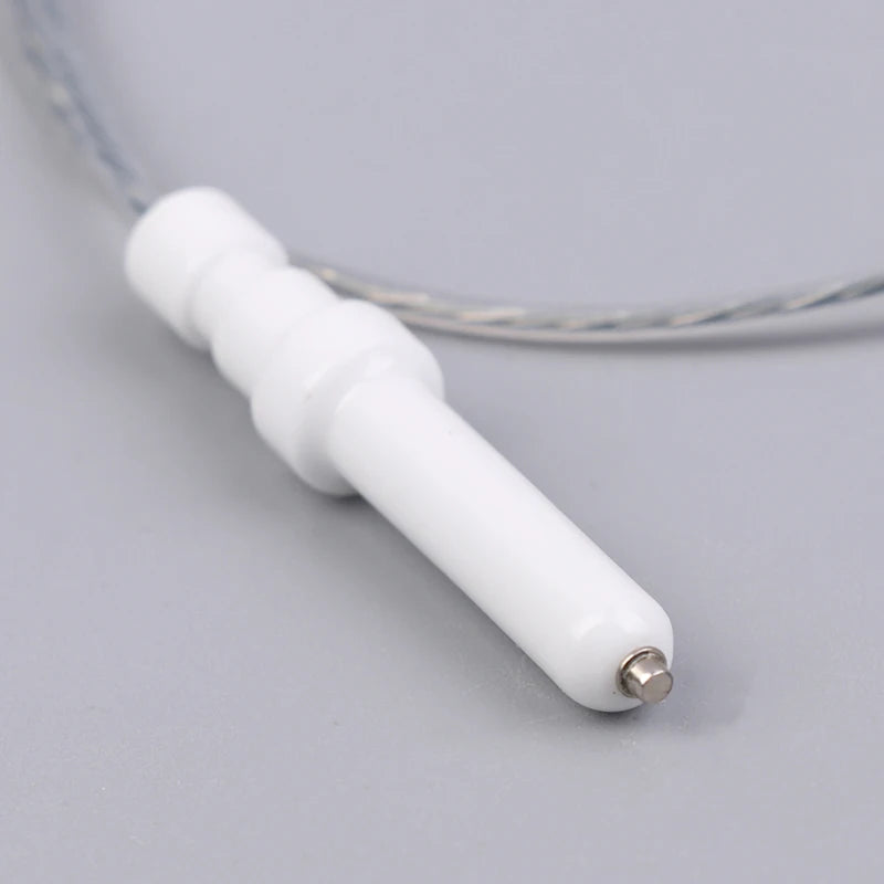 Gas Cooktop Stove Spare Igniter Electrode Spark Plug With Wire Ignition Ceramic Pin Ceramic Height 35mm 40mm For Gas Cooker Qme