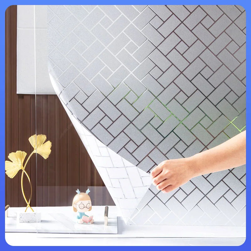 Various Styles Electrostatic Adsorption Glue-free Window Film Qme