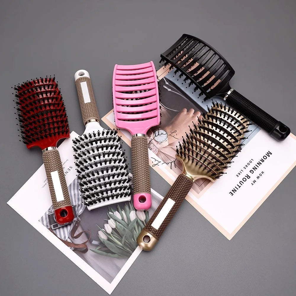 Magic Scalp Massage Brush Detangling Hair Women Wet Curly Comb Fluffy Qme