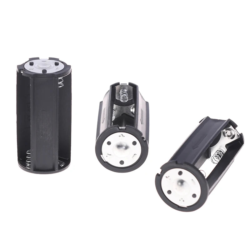 1 3x AA D Battery Adapter Converter Holder Case Box Series Circuit Qme