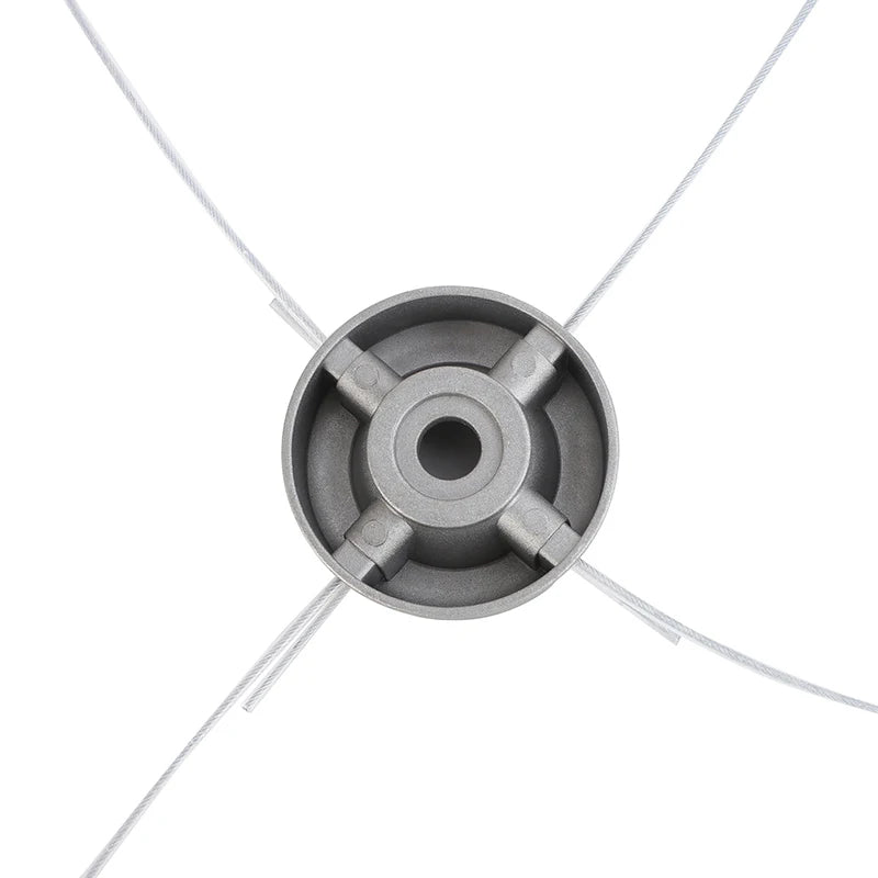 Universal Aluminum Alloy Lawn Mower Head Replacement Nylon Steel Qme