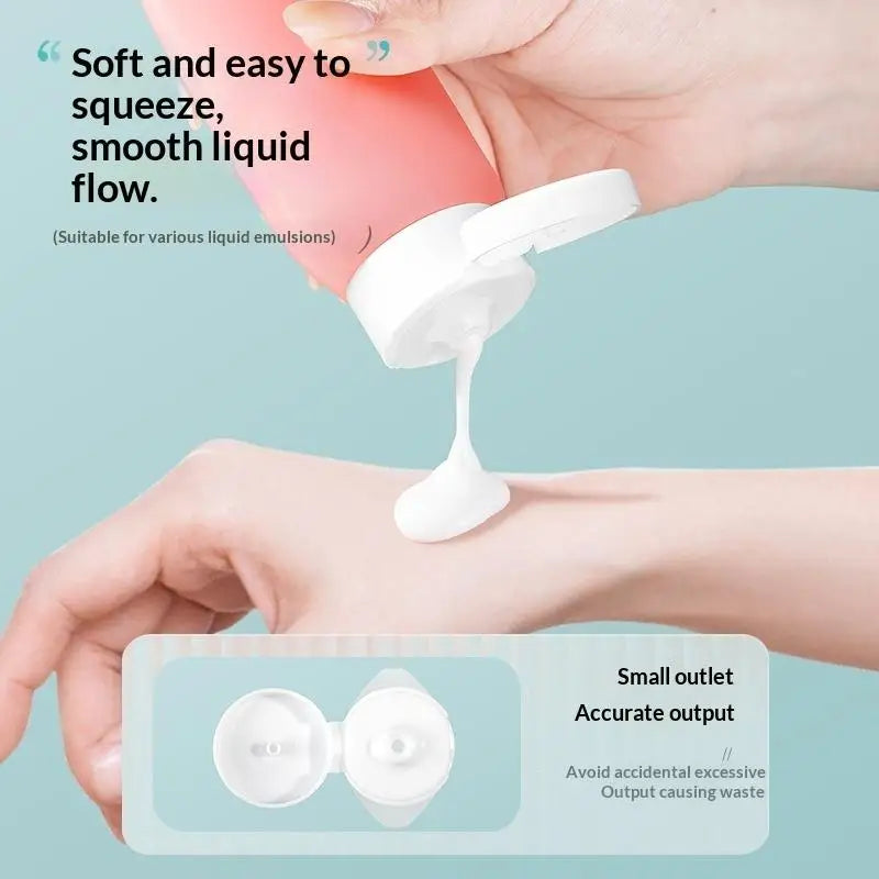 Perfume Bottle Refillable Spray Lotion Shampoo Shower Tube Bottling Qme