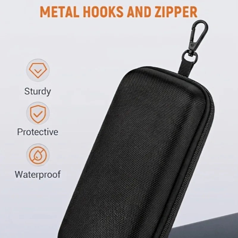 Protective Hard Shell Double Compartment Glasses Storage Box Qme