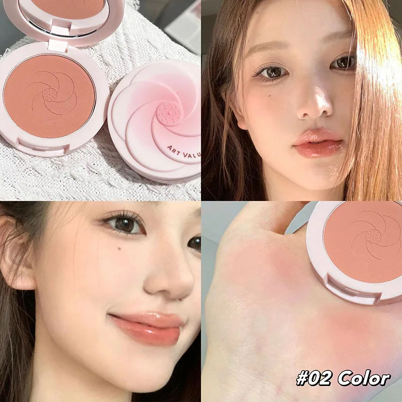 Art Value Pink Petal Blush Single Expanding Contracting Long-lasting Qme NO.A59-02